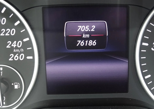 Mercedes-Benz Klasa B cena 50900 przebieg: 76000, rok produkcji 2014 z Piaski małe 596